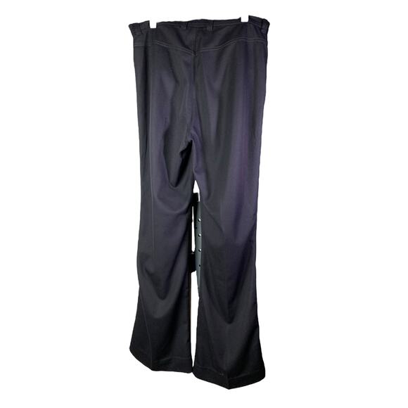 ESCADA Pants Women 10 Black Straight Leg Cotton Jean High-Rise Trouser Stretch - Picture 3 of 7